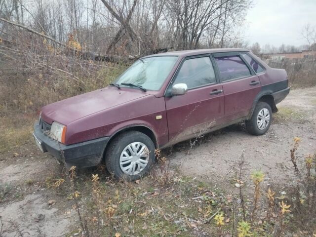 Красный ВАЗ 21099, объемом двигателя 0 л и пробегом 230 тыс. км за 650 $, фото 1 на Automoto.ua