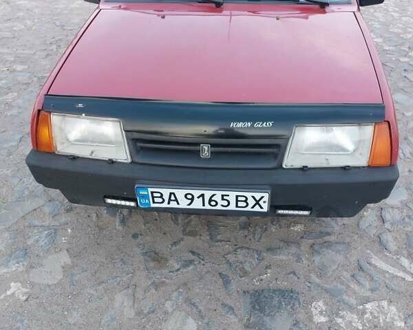 Красный ВАЗ 21099, объемом двигателя 1.5 л и пробегом 120 тыс. км за 1500 $, фото 1 на Automoto.ua