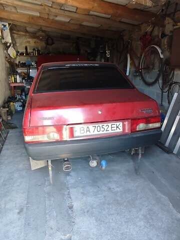 Красный ВАЗ 21099, объемом двигателя 1.5 л и пробегом 70 тыс. км за 1250 $, фото 1 на Automoto.ua