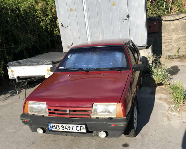 Червоний ВАЗ 21099, об'ємом двигуна 1.5 л та пробігом 135 тис. км за 1250 $, фото 1 на Automoto.ua