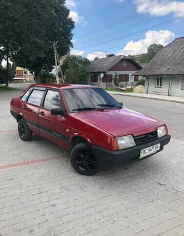 Червоний ВАЗ 21099, об'ємом двигуна 1.5 л та пробігом 155 тис. км за 800 $, фото 1 на Automoto.ua