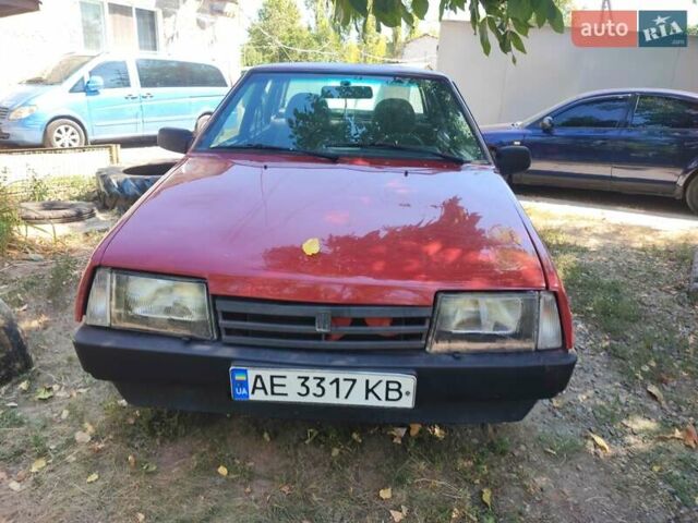 Красный ВАЗ 21099, объемом двигателя 1.6 л и пробегом 132 тыс. км за 920 $, фото 1 на Automoto.ua