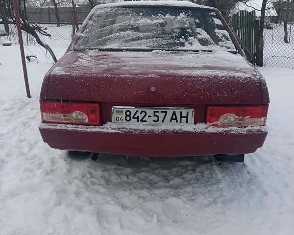 Красный ВАЗ 21099, объемом двигателя 1.6 л и пробегом 250 тыс. км за 1150 $, фото 1 на Automoto.ua