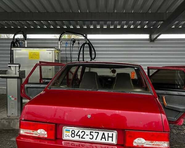 Червоний ВАЗ 21099, об'ємом двигуна 1.6 л та пробігом 157 тис. км за 1350 $, фото 1 на Automoto.ua