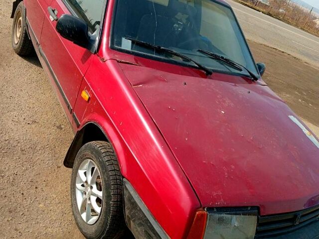 Красный ВАЗ 21099, объемом двигателя 1.5 л и пробегом 0 тыс. км за 860 $, фото 1 на Automoto.ua