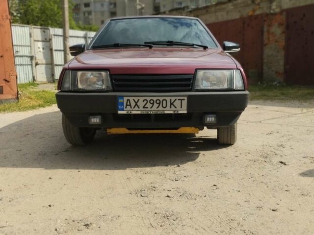 Красный ВАЗ 21099, объемом двигателя 1.5 л и пробегом 266 тыс. км за 2650 $, фото 1 на Automoto.ua