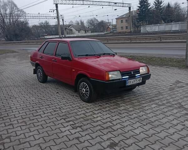 Червоний ВАЗ 21099, об'ємом двигуна 1.6 л та пробігом 229 тис. км за 1700 $, фото 1 на Automoto.ua