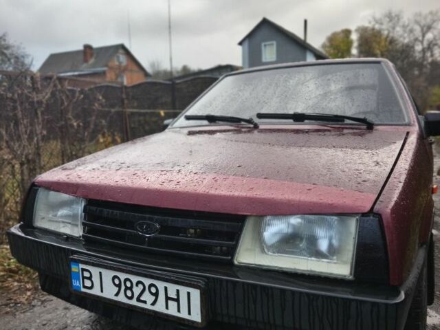 Червоний ВАЗ 21099, об'ємом двигуна 1.5 л та пробігом 1000 тис. км за 1300 $, фото 1 на Automoto.ua
