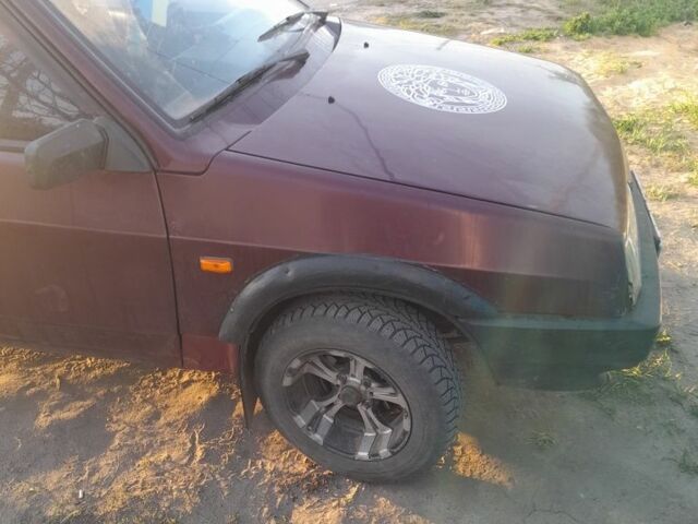 Красный ВАЗ 21099, объемом двигателя 1.5 л и пробегом 3 тыс. км за 1182 $, фото 1 на Automoto.ua