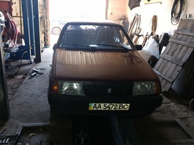 Червоний ВАЗ 21099, об'ємом двигуна 1.5 л та пробігом 203 тис. км за 450 $, фото 1 на Automoto.ua