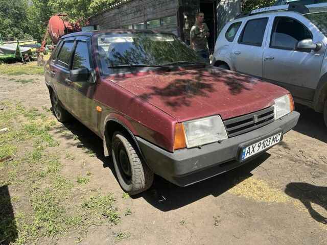 Червоний ВАЗ 21099, об'ємом двигуна 1.5 л та пробігом 100 тис. км за 1450 $, фото 1 на Automoto.ua