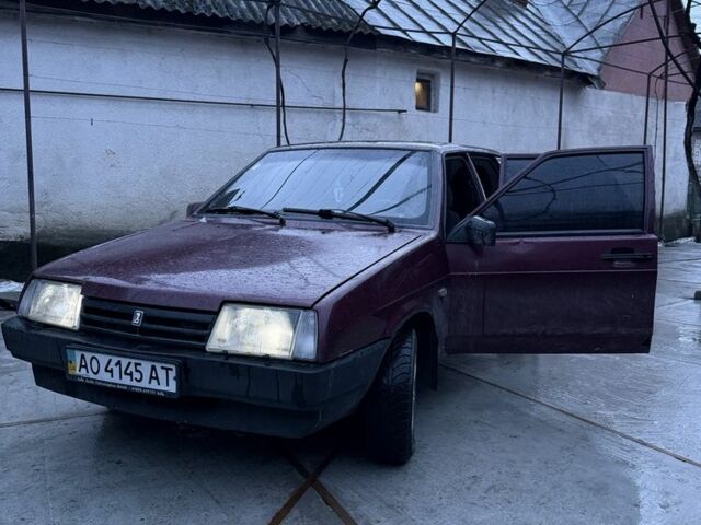 Червоний ВАЗ 21099, об'ємом двигуна 1.5 л та пробігом 3 тис. км за 670 $, фото 1 на Automoto.ua