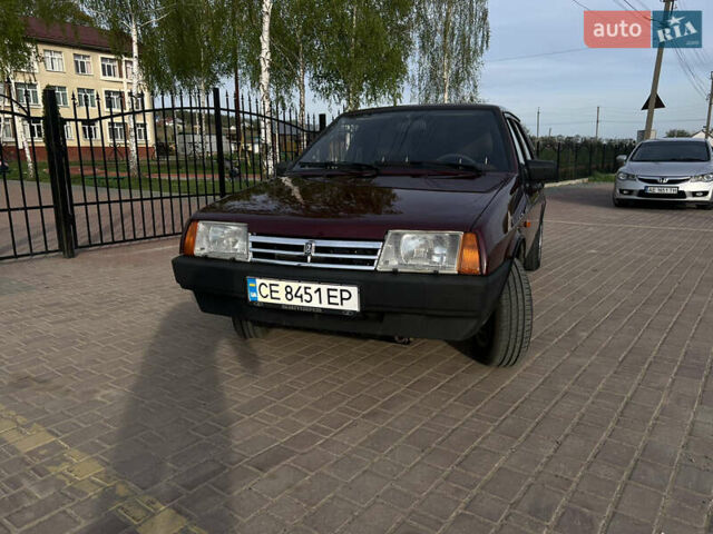 Красный ВАЗ 21099, объемом двигателя 1.5 л и пробегом 101 тыс. км за 3100 $, фото 1 на Automoto.ua