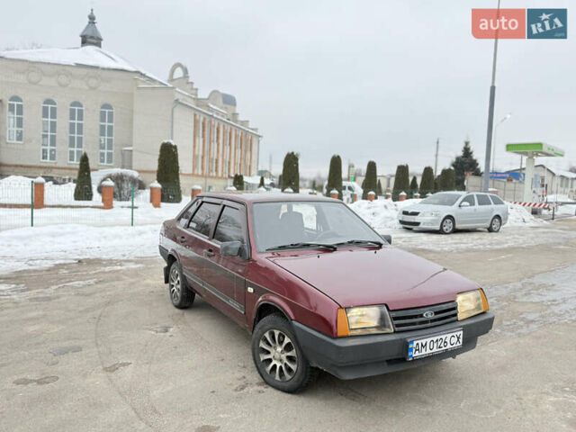 Червоний ВАЗ 21099, об'ємом двигуна 1.5 л та пробігом 179 тис. км за 1250 $, фото 1 на Automoto.ua