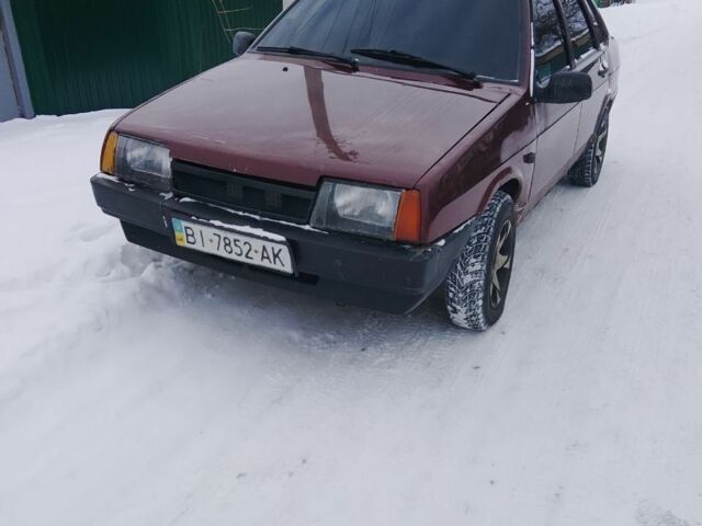 Червоний ВАЗ 21099, об'ємом двигуна 0 л та пробігом 180 тис. км за 1600 $, фото 1 на Automoto.ua