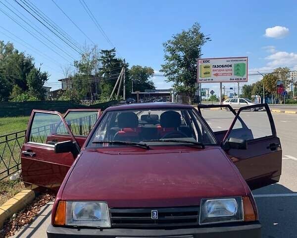 Красный ВАЗ 21099, объемом двигателя 1.5 л и пробегом 32 тыс. км за 3000 $, фото 1 на Automoto.ua