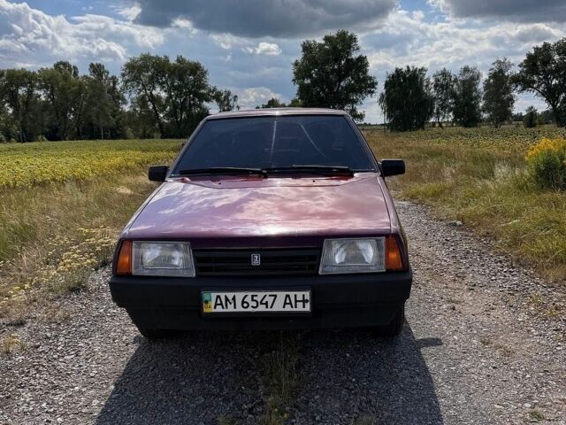 Красный ВАЗ 21099, объемом двигателя 1.5 л и пробегом 170 тыс. км за 1600 $, фото 1 на Automoto.ua