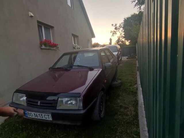 Червоний ВАЗ 21099, об'ємом двигуна 1.5 л та пробігом 200 тис. км за 581 $, фото 1 на Automoto.ua