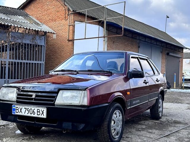 Красный ВАЗ 21099, объемом двигателя 1.5 л и пробегом 0 тыс. км за 1250 $, фото 1 на Automoto.ua