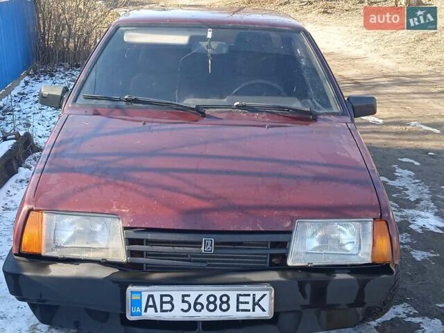 Червоний ВАЗ 21099, об'ємом двигуна 1.5 л та пробігом 210 тис. км за 1750 $, фото 1 на Automoto.ua
