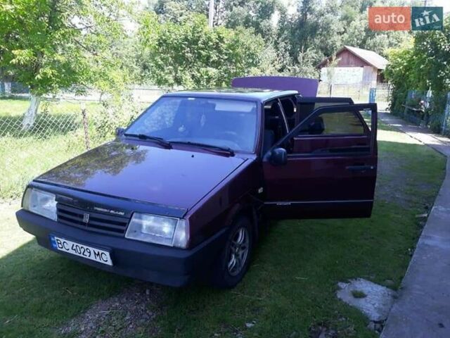 Красный ВАЗ 21099, объемом двигателя 1.6 л и пробегом 190 тыс. км за 2400 $, фото 1 на Automoto.ua