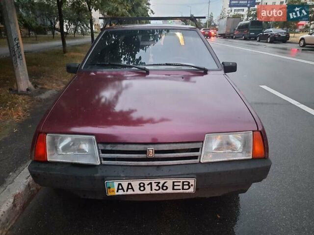 Красный ВАЗ 21099, объемом двигателя 1.6 л и пробегом 252 тыс. км за 2500 $, фото 1 на Automoto.ua