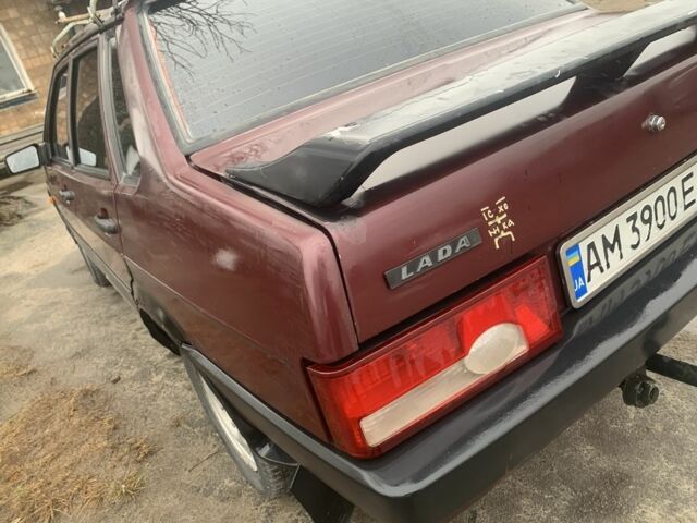 Червоний ВАЗ 21099, об'ємом двигуна 1.6 л та пробігом 260 тис. км за 1150 $, фото 1 на Automoto.ua