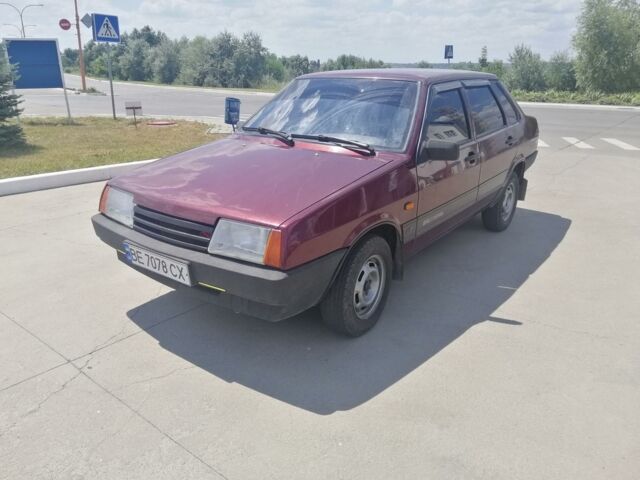 Червоний ВАЗ 21099, об'ємом двигуна 1.6 л та пробігом 171 тис. км за 3100 $, фото 1 на Automoto.ua