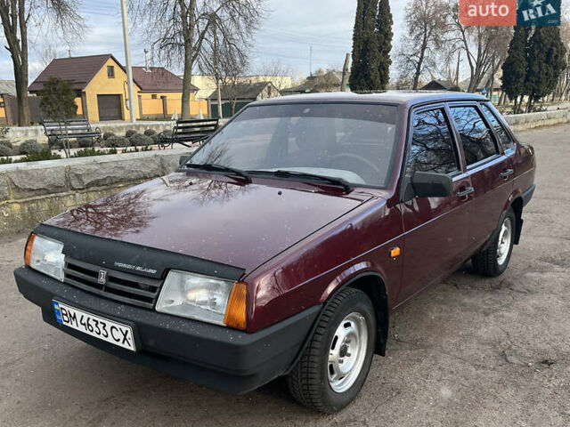 Червоний ВАЗ 21099, об'ємом двигуна 1.6 л та пробігом 57 тис. км за 3499 $, фото 1 на Automoto.ua