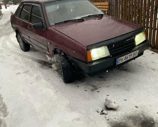 Червоний ВАЗ 21099, об'ємом двигуна 1.6 л та пробігом 200 тис. км за 1300 $, фото 1 на Automoto.ua