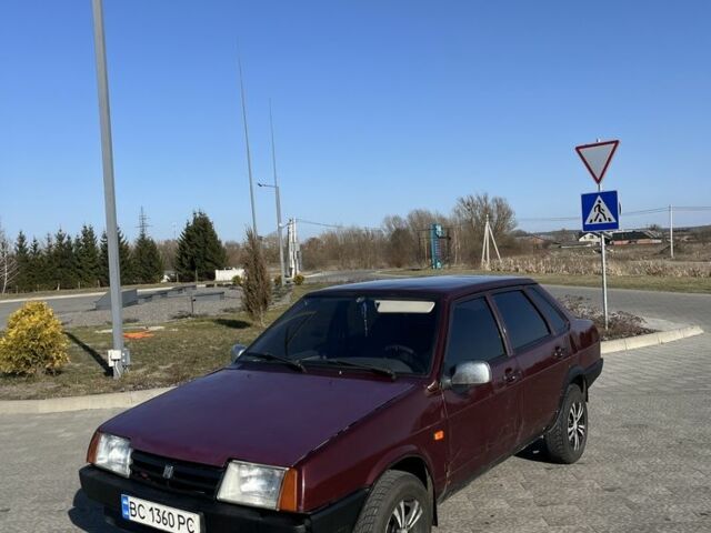 Червоний ВАЗ 21099, об'ємом двигуна 1.6 л та пробігом 190 тис. км за 950 $, фото 1 на Automoto.ua