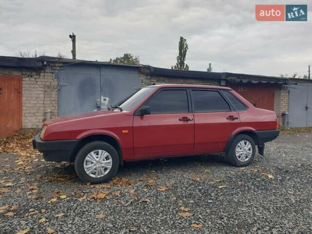 Червоний ВАЗ 21099, об'ємом двигуна 1.5 л та пробігом 117 тис. км за 2200 $, фото 1 на Automoto.ua