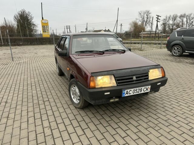 Червоний ВАЗ 21099, об'ємом двигуна 1.6 л та пробігом 229 тис. км за 1550 $, фото 1 на Automoto.ua