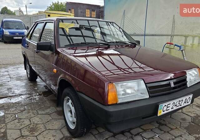 Красный ВАЗ 21099, объемом двигателя 1.6 л и пробегом 25 тыс. км за 5700 $, фото 1 на Automoto.ua