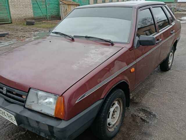 Червоний ВАЗ 21099, об'ємом двигуна 0 л та пробігом 20 тис. км за 1000 $, фото 1 на Automoto.ua