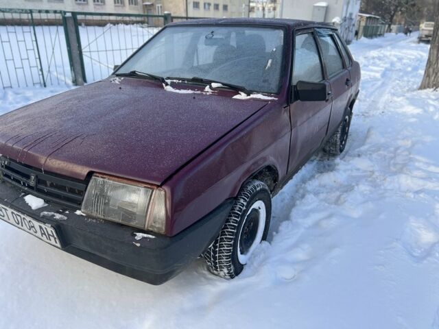 Червоний ВАЗ 21099, об'ємом двигуна 1.5 л та пробігом 200 тис. км за 950 $, фото 1 на Automoto.ua