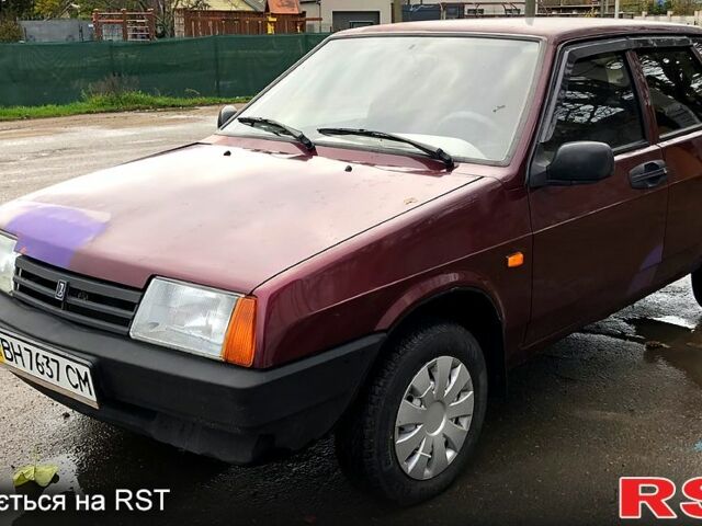 Красный ВАЗ 21099, объемом двигателя 1.6 л и пробегом 120 тыс. км за 2100 $, фото 1 на Automoto.ua
