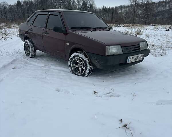 Червоний ВАЗ 21099, об'ємом двигуна 1.6 л та пробігом 170 тис. км за 1900 $, фото 1 на Automoto.ua