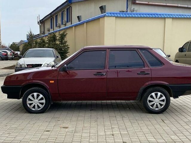 Червоний ВАЗ 21099, об'ємом двигуна 1.5 л та пробігом 126 тис. км за 1000 $, фото 1 на Automoto.ua
