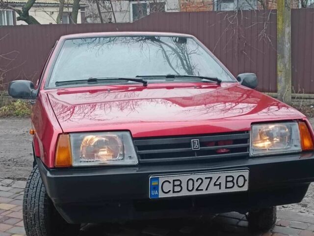 Красный ВАЗ 21099, объемом двигателя 1.6 л и пробегом 150 тыс. км за 2050 $, фото 1 на Automoto.ua
