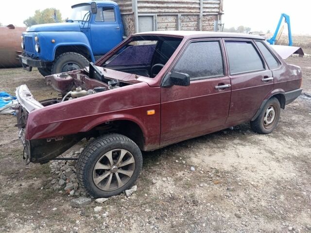 Красный ВАЗ 21099, объемом двигателя 0 л и пробегом 100 тыс. км за 364 $, фото 1 на Automoto.ua