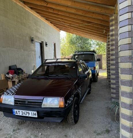 Красный ВАЗ 21099, объемом двигателя 1.6 л и пробегом 290 тыс. км за 1650 $, фото 1 на Automoto.ua