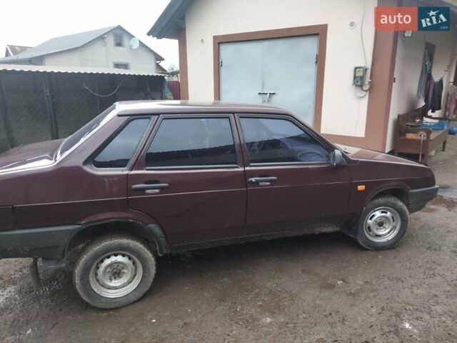 Красный ВАЗ 21099, объемом двигателя 1.6 л и пробегом 205 тыс. км за 2700 $, фото 1 на Automoto.ua