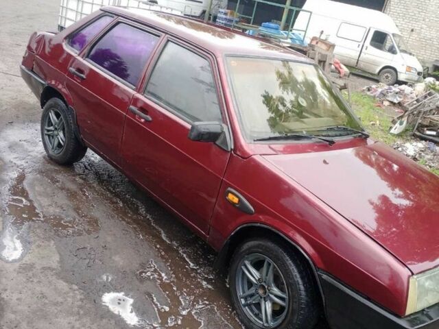 Червоний ВАЗ 21099, об'ємом двигуна 0 л та пробігом 1 тис. км за 846 $, фото 1 на Automoto.ua