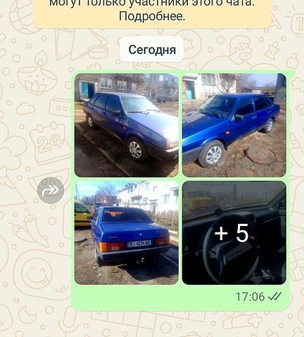 ВАЗ 21099, объемом двигателя 15 л и пробегом 0 тыс. км за 1100 $, фото 1 на Automoto.ua