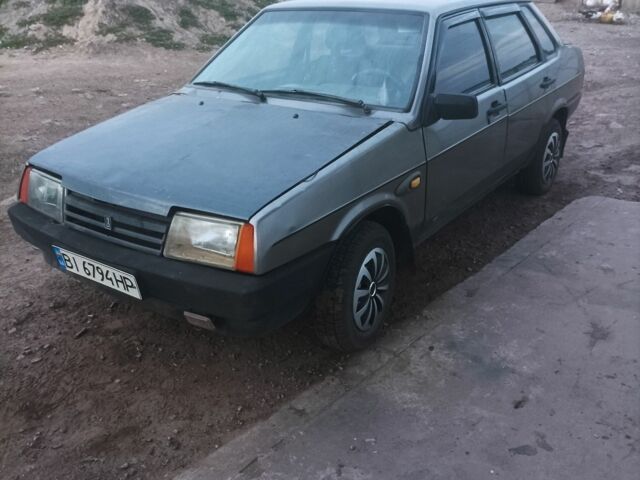 Сірий ВАЗ 21099, об'ємом двигуна 1.5 л та пробігом 300 тис. км за 627 $, фото 1 на Automoto.ua