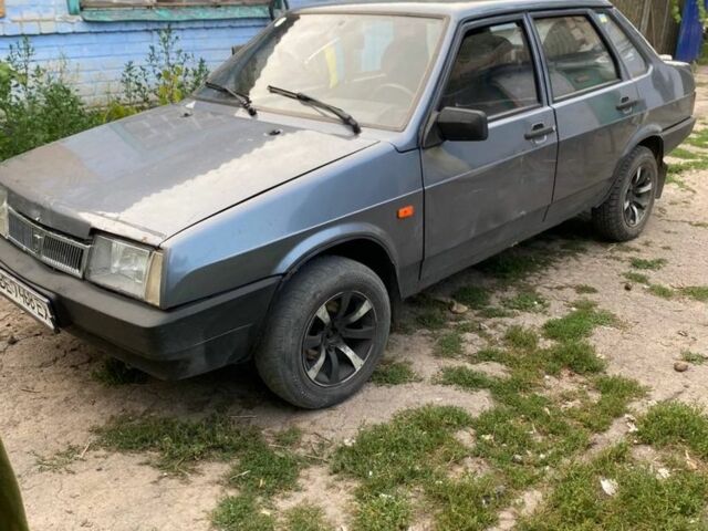 Сірий ВАЗ 21099, об'ємом двигуна 1.5 л та пробігом 80 тис. км за 1300 $, фото 1 на Automoto.ua