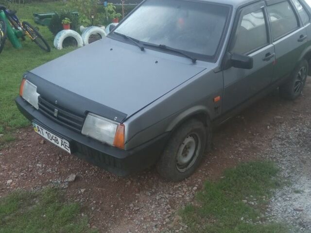 Серый ВАЗ 21099, объемом двигателя 1.5 л и пробегом 246 тыс. км за 1100 $, фото 1 на Automoto.ua