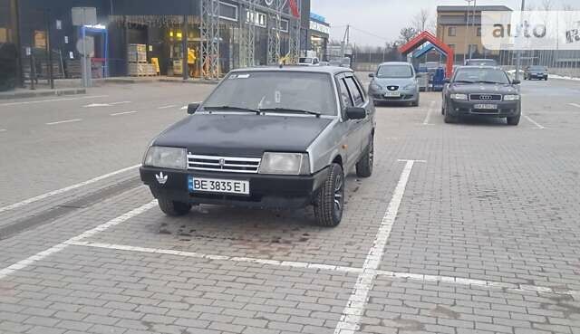 Сірий ВАЗ 21099, об'ємом двигуна 1.3 л та пробігом 85 тис. км за 1500 $, фото 1 на Automoto.ua