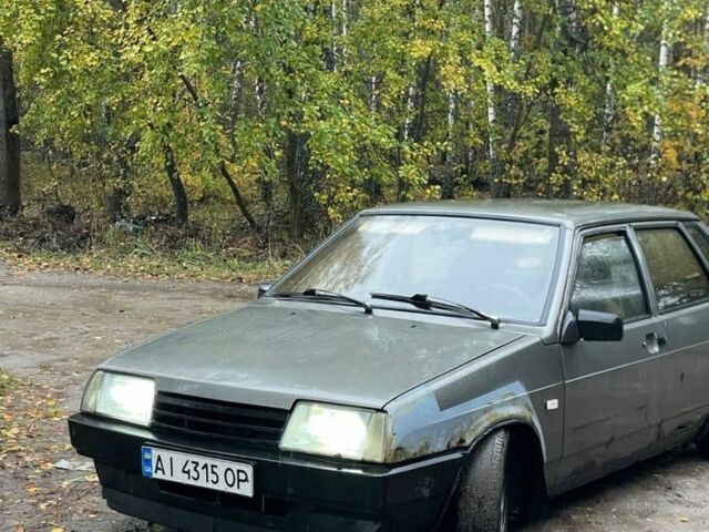 Сірий ВАЗ 21099, об'ємом двигуна 1.5 л та пробігом 97 тис. км за 669 $, фото 1 на Automoto.ua